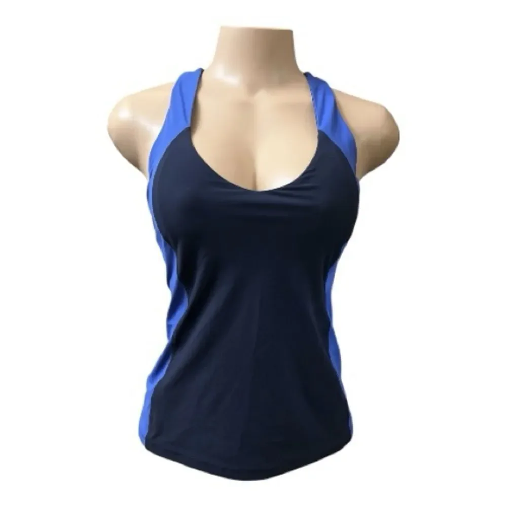 Lululemon long breath 2-in-1  midnight navy/ Moroccan Blue